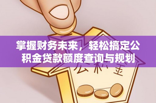 岱岳掌握财务未来，轻松搞定公积金贷款额度查询与规划