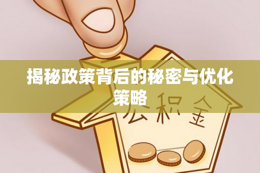 岱岳揭秘政策背后的秘密与优化策略