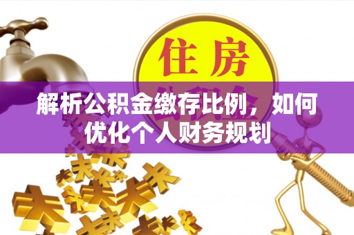 岱岳解析公积金缴存比例，如何优化个人财务规划