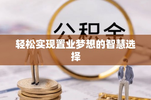 岱岳轻松实现置业梦想的智慧选择