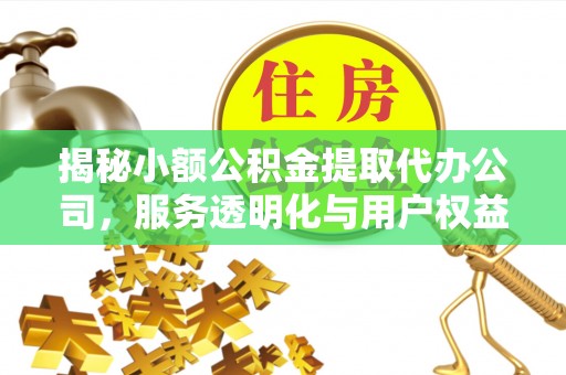 岱岳揭秘小额公积金提取代办公司，服务透明化与用户权益保障