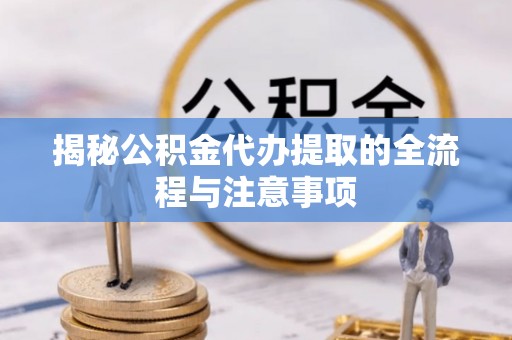 岱岳揭秘公积金代办提取的全流程与注意事项