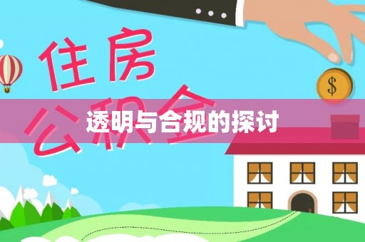 岱岳透明与合规的探讨