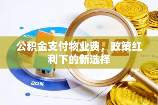 岱岳公积金支付物业费，政策红利下的新选择