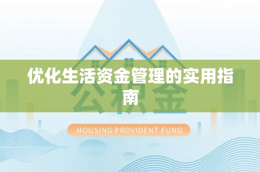 岱岳优化生活资金管理的实用指南