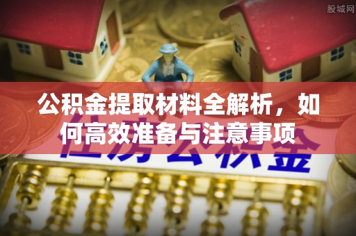 岱岳公积金提取材料全解析，如何高效准备与注意事项