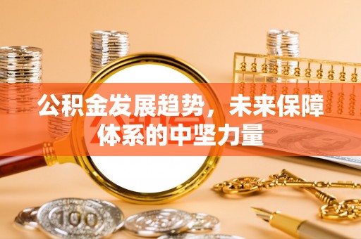 岱岳公积金发展趋势，未来保障体系的中坚力量