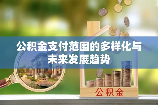 岱岳公积金支付范围的多样化与未来发展趋势